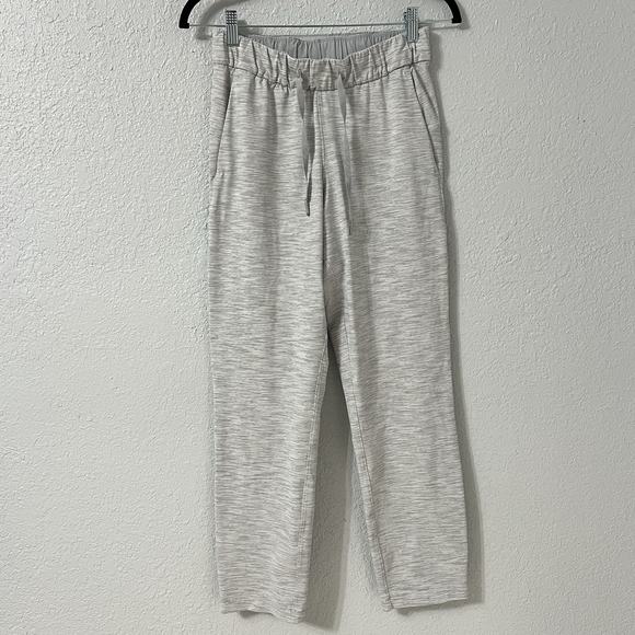 Lululemon On The Fly Pants Wee Are From Space Nimbus Battleship 27” Size 4 - Picture 1 of 8